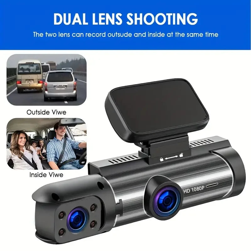 Câmera Veicular Dupla 1080P | Safe Car